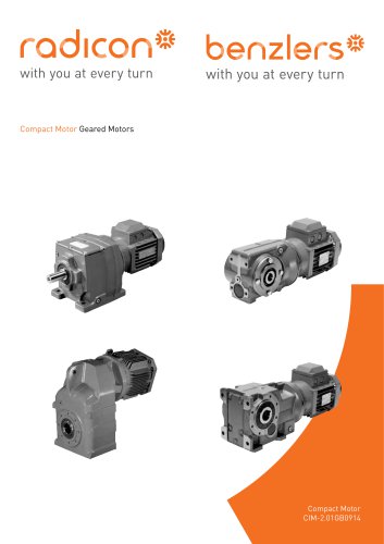 GEAR MOTOR BENZLERS,RADICON AND ELECON